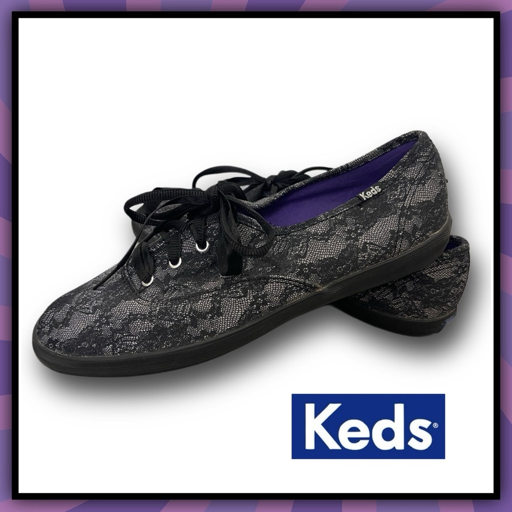 KEDS Lace Ribbon Lace Up Sneakers